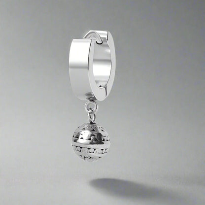 ORBELLE - Titanium Steel Hoop Earrings for Men & Boys (2 Pcs) - THE MEN THING