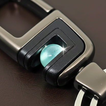 ORBIT CLIP - BLACK - Stainless Steel Keychain for Men & Boy - THE MEN THING