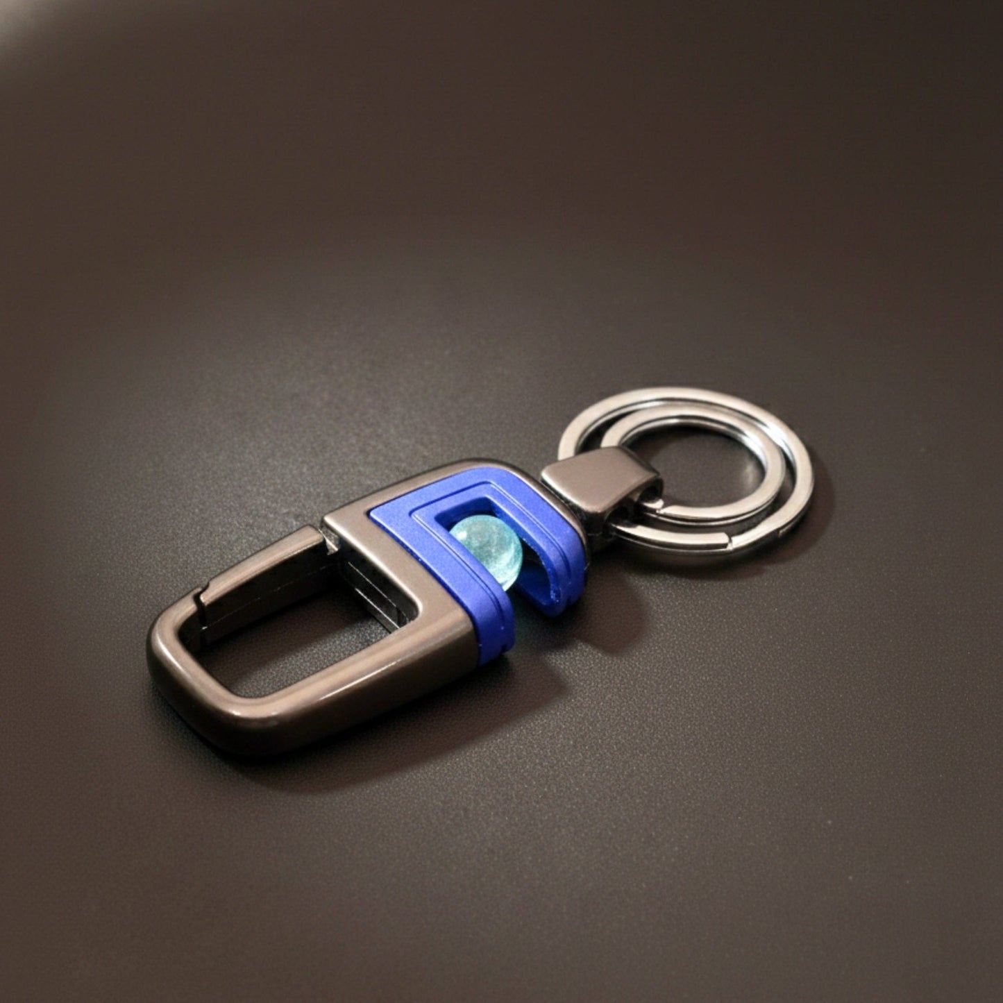 ORBIT CLIP - BLUE - Stainless Steel Keychain for Men & Boy - THE MEN THING