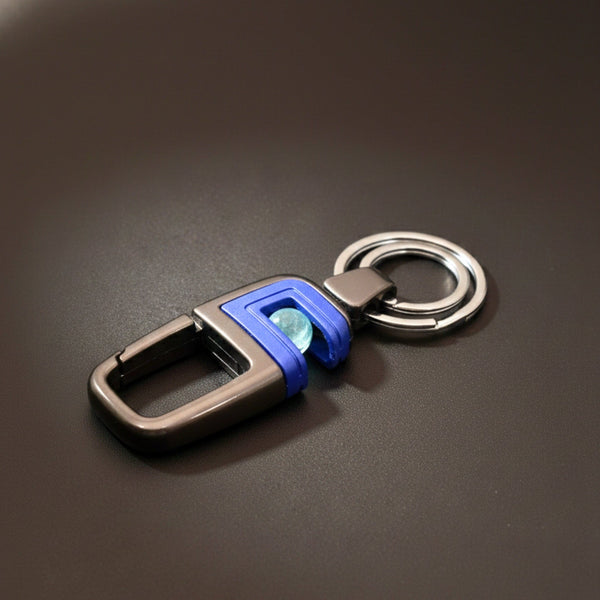 ORBIT CLIP - BLUE - Stainless Steel Keychain for Men & Boy