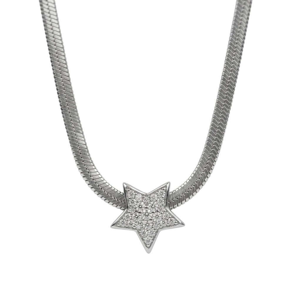 ORION STAR - 13mm Titanium Steel Pendant with 19 to 21inch Adjustable Snake 5mm Chain for Men & Boys — SS Pendant/ Necklace for Men | THE MEN THING