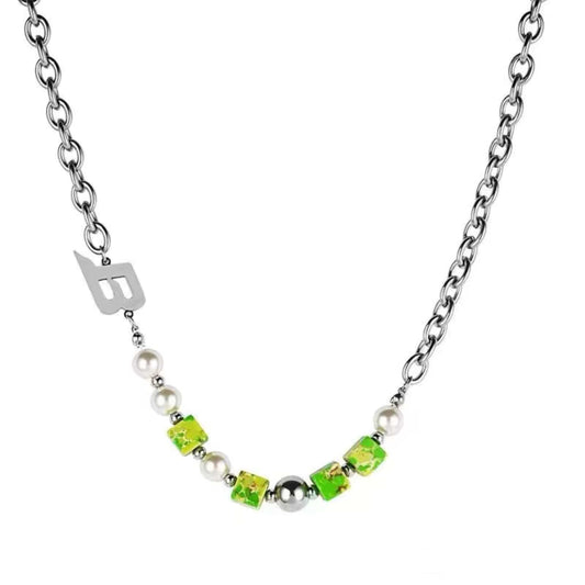 ORVYN STACK - 10mm Titanium Steel Pendant with 19 to 21inch Adjustable 8mm Chain for Men & Boys - THE MEN THING