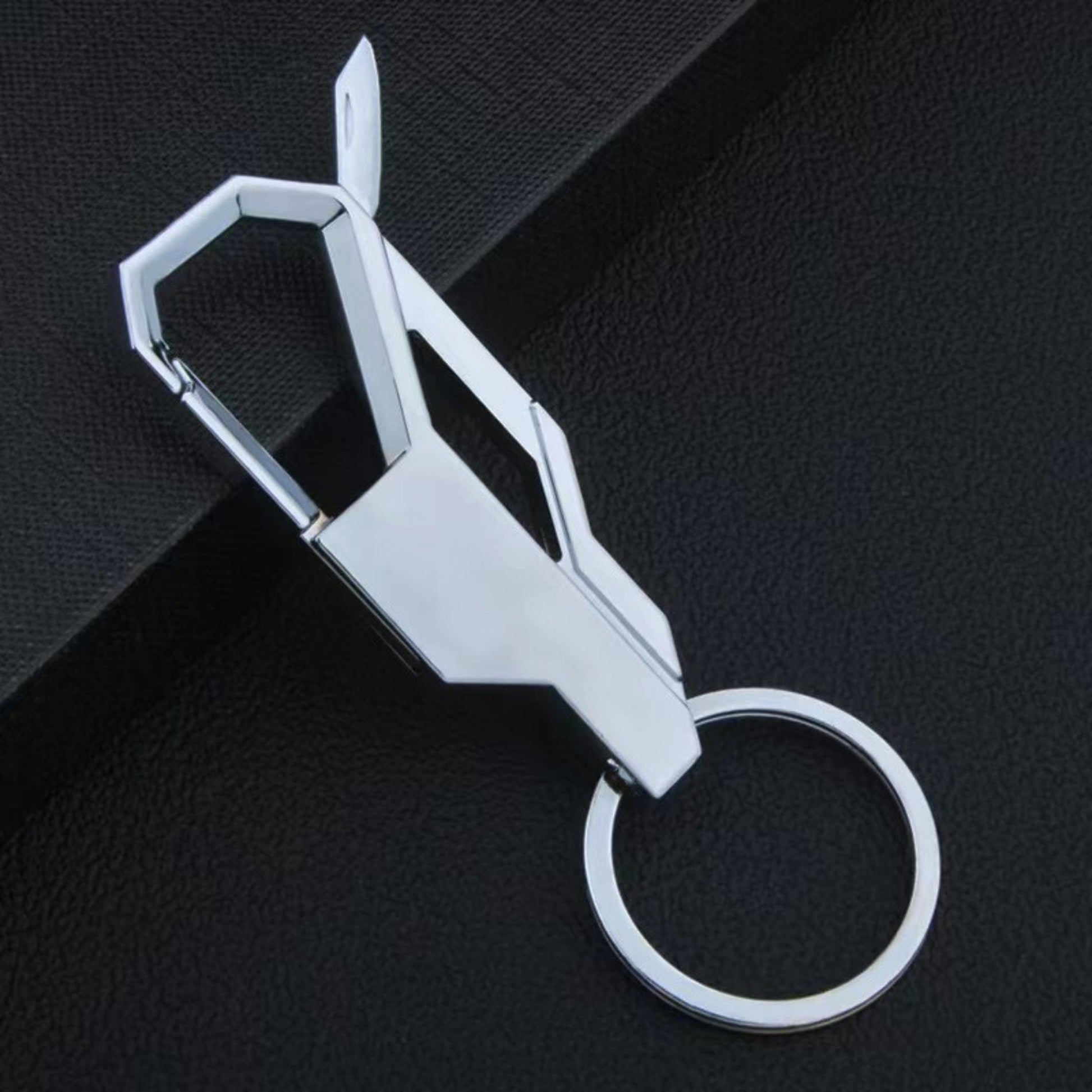 PHANTOM GRIP - STEEL - Stainless Steel Keychain for Men & Boy - THE MEN THING