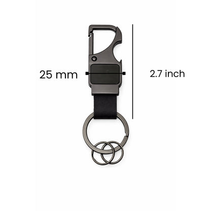 PHANTOM HOOK - Stainless Steel Keychain for Men & Boy — KeyChains for Men | THE MEN THING