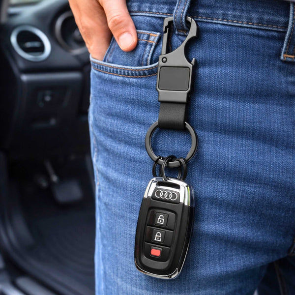 PHANTOM HOOK  - Stainless Steel Keychain for Men & Boy