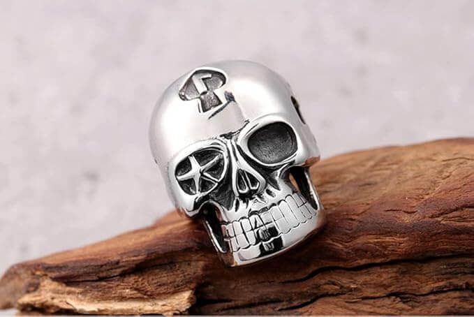PHANTOM  Titanium Steel Ring for Men and Boys (Size-21) - THE MEN THING