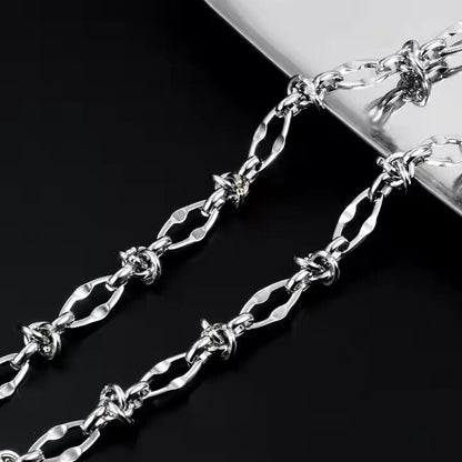 RAVELLO - 8mm Chain Pure Stainless Steel 23inch for Men & Boys - THE MEN THING