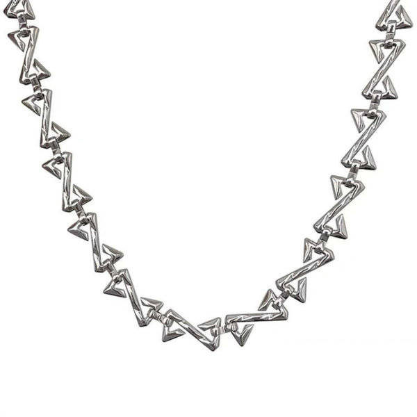 RAZOR LINK - 12mm Pure Stainless Steel 17 to 20 inch Adjustable Chain for Men & Boys