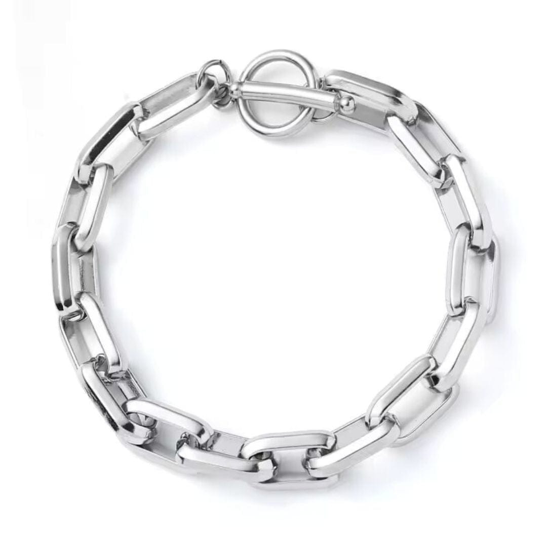 REGENT ELITE - Pure Titanium Steel Bracelet for Men & Boys (8inch) - THE MEN THING