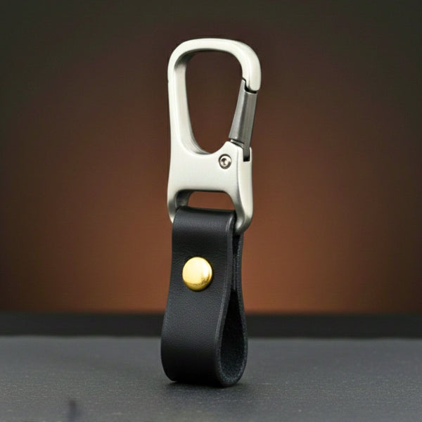 ROGUE CLIP BLACK - Stainless Steel Keychain for Men & Boy