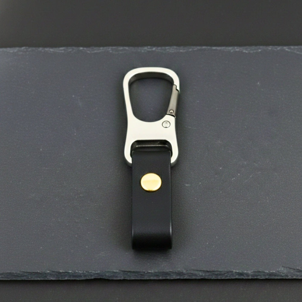 ROGUE CLIP BLACK - Stainless Steel Keychain for Men & Boy - THE MEN THING