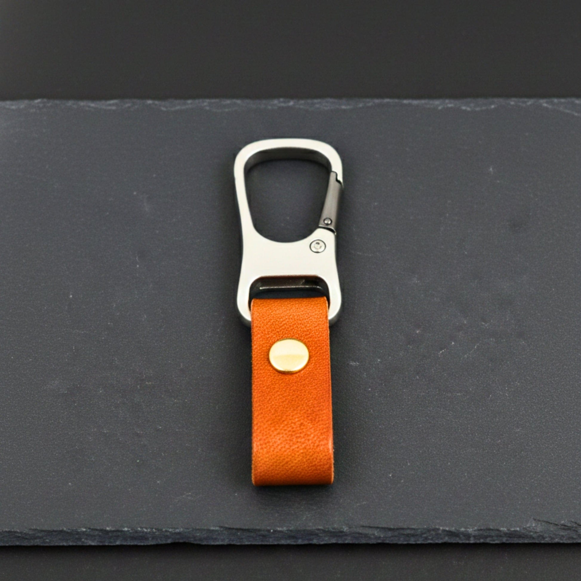 ROGUE CLIP BROWN - Stainless Steel Keychain for Men & Boy - THE MEN THING