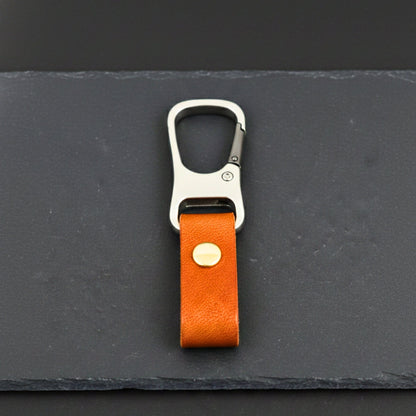 ROGUE CLIP BROWN - Stainless Steel Keychain for Men & Boy - THE MEN THING