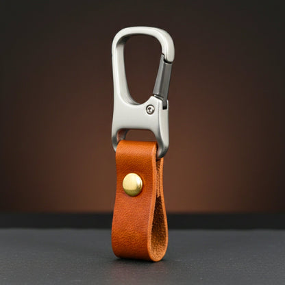 ROGUE CLIP BROWN - Stainless Steel Keychain for Men & Boy - THE MEN THING