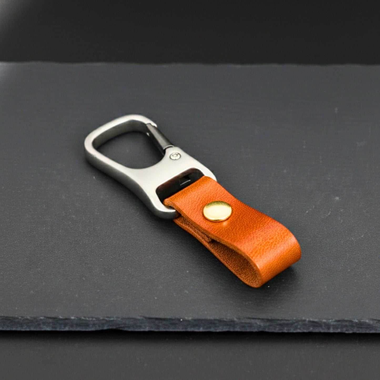 ROGUE CLIP BROWN - Stainless Steel Keychain for Men & Boy - THE MEN THING