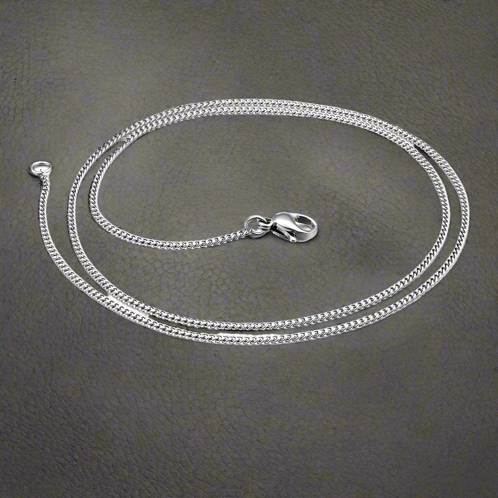 ROLO CHAIN NECKLACE - 2.2mm Pure Stainless Steel Chain - 24inch for Men & Boys - THE MEN THING