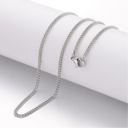 ROLO CHAIN NECKLACE - 2.2mm Pure Stainless Steel Chain - 24inch for Men & Boys - THE MEN THING