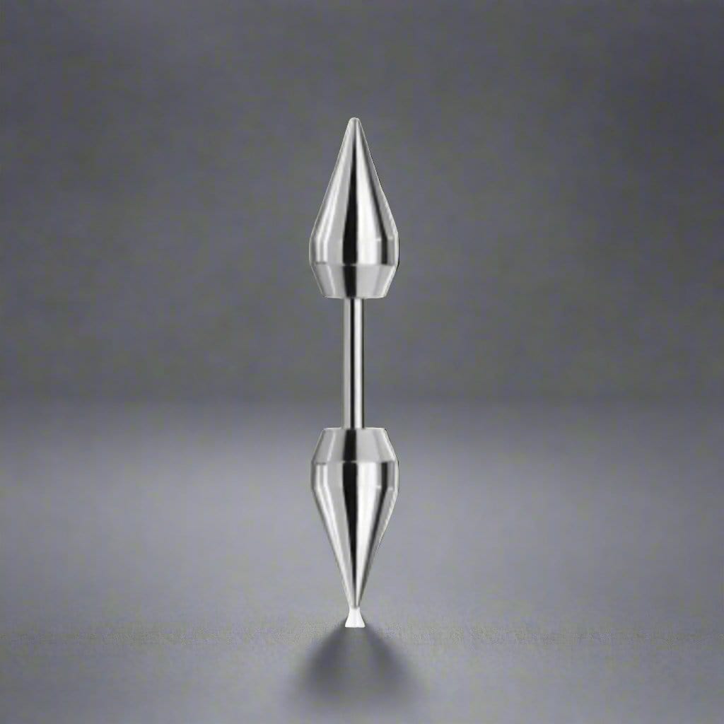 ROUND ARROW  - Pure Titanium Steel Arrow Stud Earrings for Men & Boys (2 Pcs) - THE MEN THING