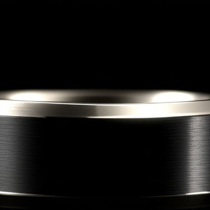 Royal Series - BLACK BASTION RING - Pure Stainless Steel Men’s Steel-Black-Plated Ring – Statement Luxury Jewelry (Size : 17-19-22-24-27) - THE MEN THING