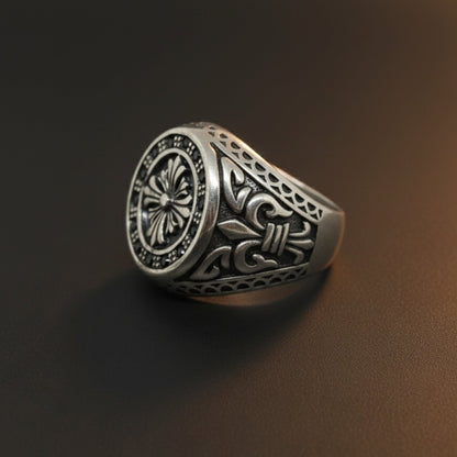Royal Series - CELTIC GUARD RING - Pure Stainless Steel Men’s Steel-Plated Ring – Statement Luxury Jewelry (Size :18-21-23-26-31) - THE MEN THING