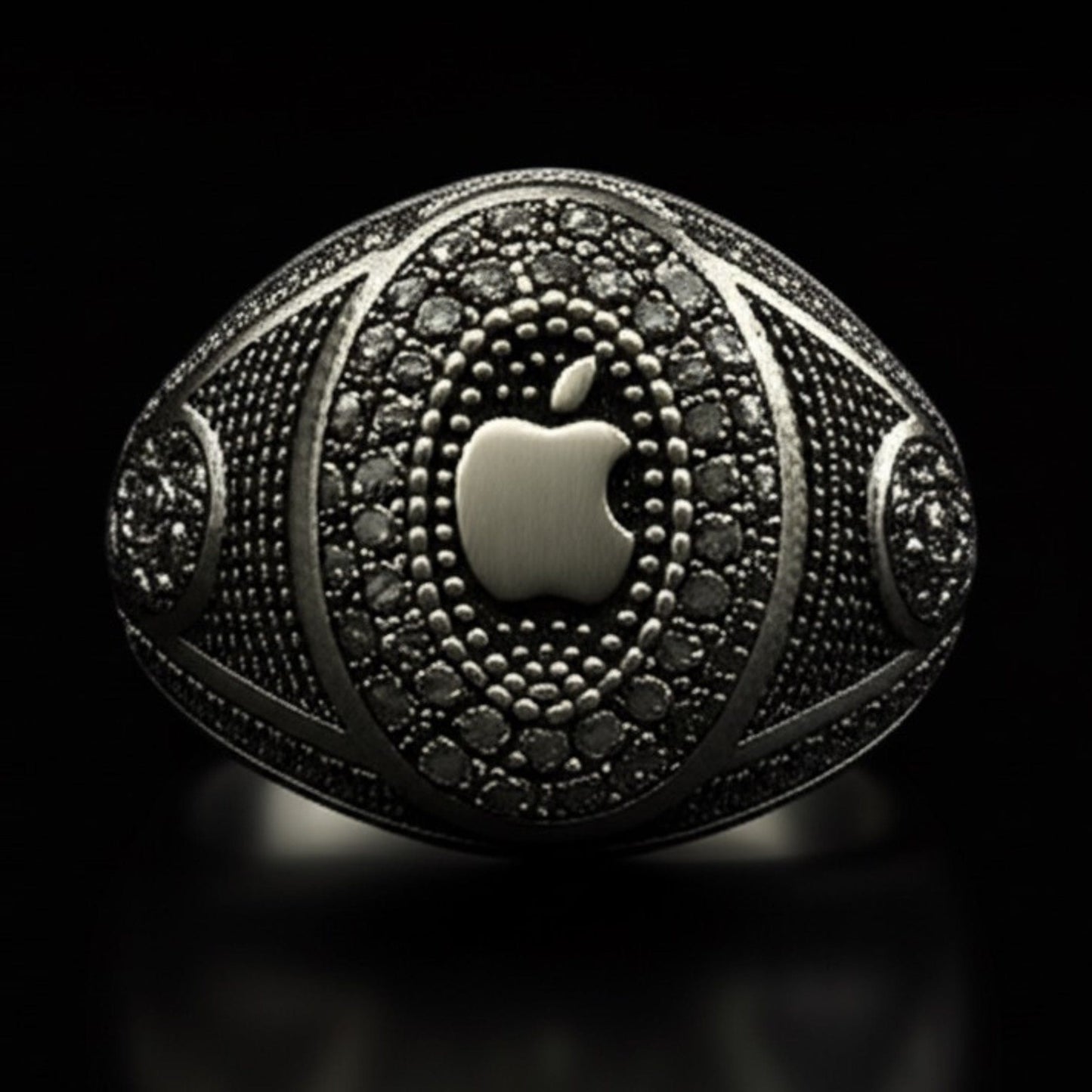 Royal Series - CORE ICON RING - Pure Stainless Steel Men’s Steel-Plated Ring – Statement Luxury Jewelry (Size : 19-22-24) — Rings for Men | THE MEN THING