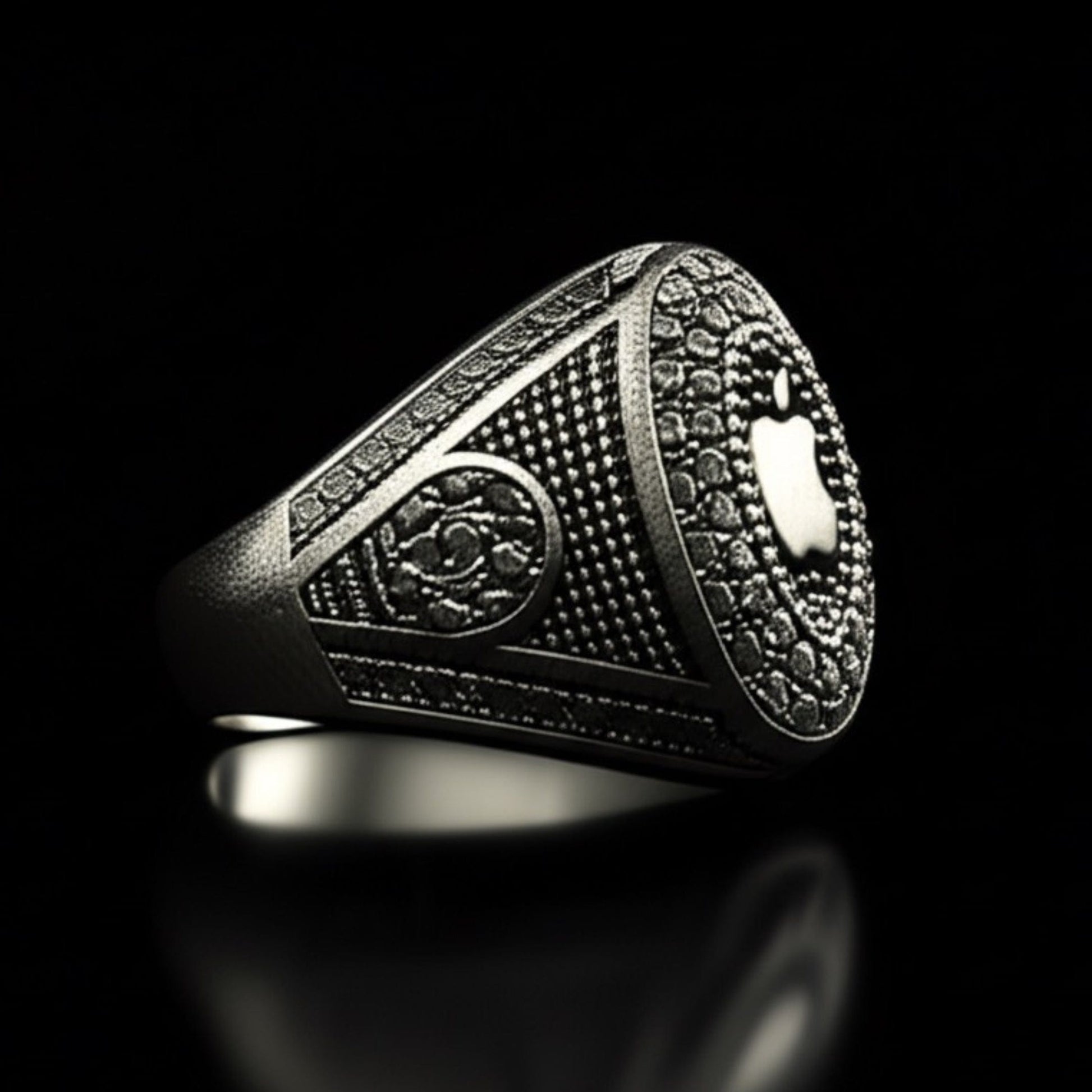Royal Series - CORE ICON RING - Pure Stainless Steel Men’s Steel-Plated Ring – Statement Luxury Jewelry (Size : 19-22-24) — Rings for Men | THE MEN THING