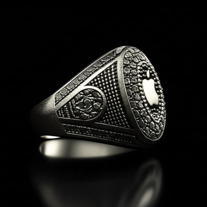 Royal Series - CORE ICON RING - Pure Stainless Steel Men’s Steel-Plated Ring – Statement Luxury Jewelry (Size : 19-22-24) — Rings for Men | THE MEN THING