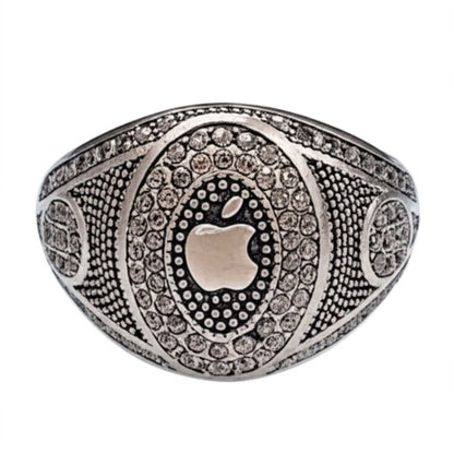 Royal Series - CORE ICON RING - Pure Stainless Steel Men’s Steel-Plated Ring – Statement Luxury Jewelry (Size : 19-22-24) — Rings for Men | THE MEN THING