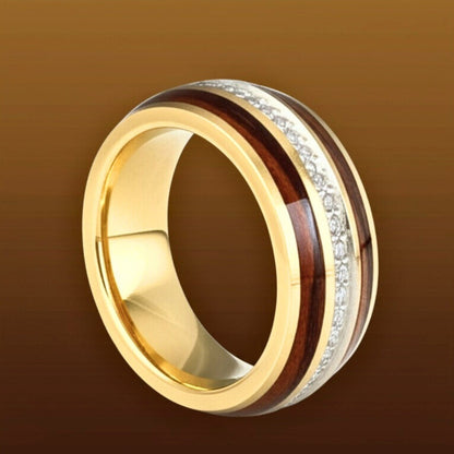 Royal Series - HELIOS CREST RING - Pure Stainless Steel Men’s Gold-Plated Ring – Statement Luxury Jewelry (Size : -17-19-23-25) — Rings for Men | THE MEN THING