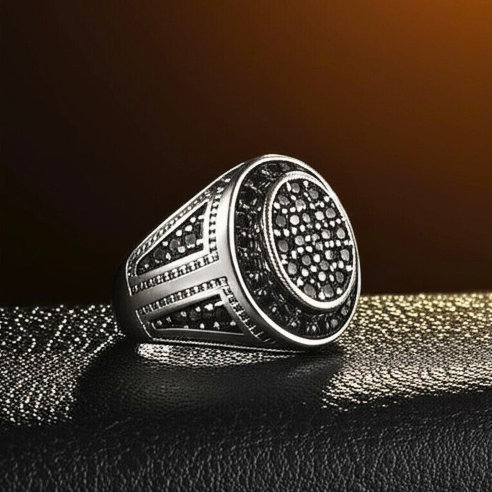 Royal Series - RAGNAR VALOR RING - Pure Stainless Steel Men’s Steel-Plated Ring – Statement Luxury Jewelry (Size : 19-22) — Rings for Men | THE MEN THING