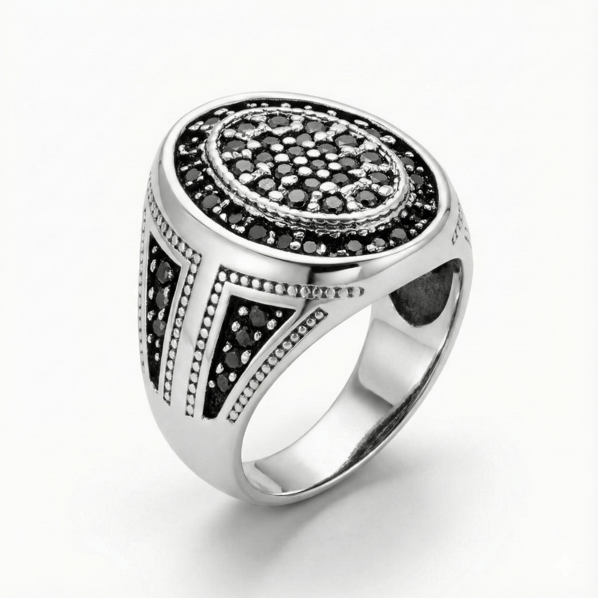 Royal Series - RAGNAR VALOR RING - Pure Stainless Steel Men’s Steel-Plated Ring – Statement Luxury Jewelry (Size : 19-22) — Rings for Men | THE MEN THING