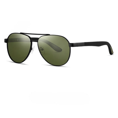 S15103 ZENITH HEX HD Polarized Sunglasses for Men - UV400 Protection, Stainless Steel Frame - THE MEN THING