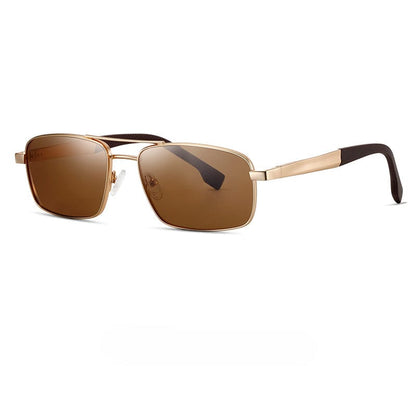 S15104 MAGNETAR HD Polarized Sunglasses for Men - UV400 Protection, Stainless Steel Frame - THE MEN THING
