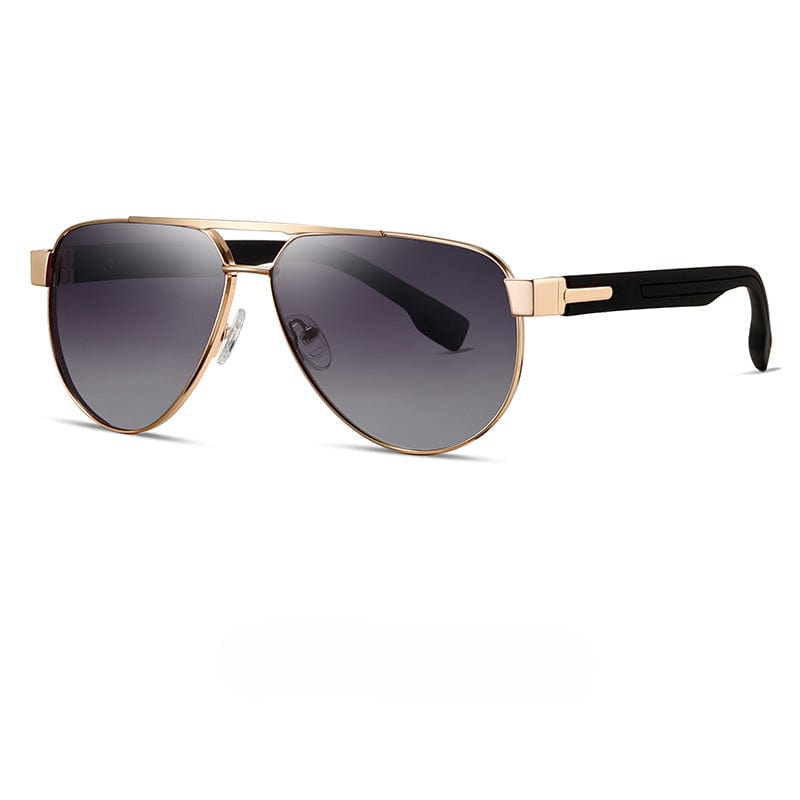 S15105 MIRAGE GLARE HD Polarized Sunglasses for Men - UV400 Protection, Stainless Steel Frame - THE MEN THING