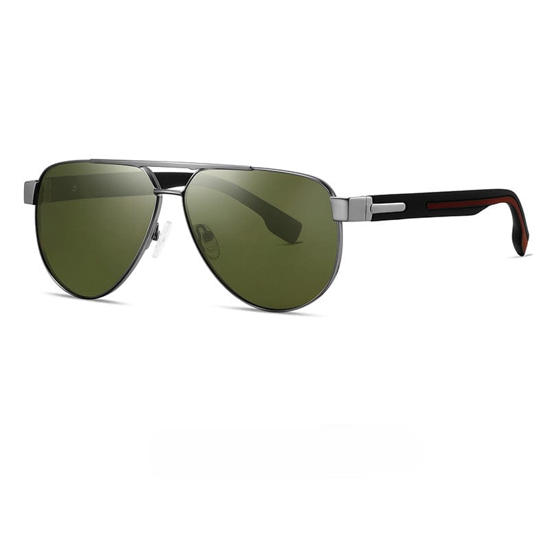 S15105 MIRAGE GLARE HD Polarized Sunglasses for Men - UV400 Protection, Stainless Steel Frame - THE MEN THING