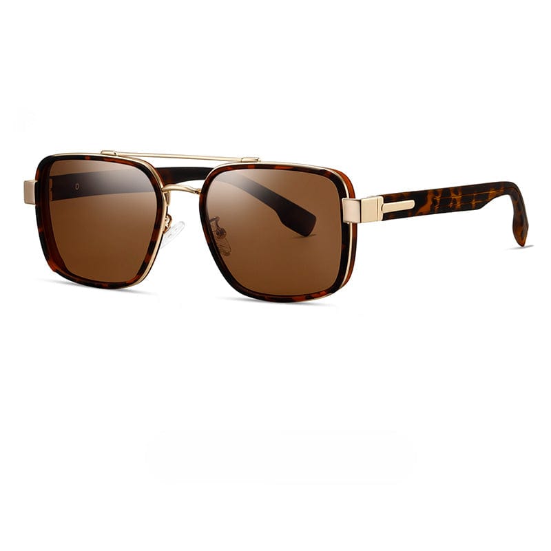 S15106 BOLD MERIDIAN HD Polarized Sunglasses for Men - UV400 Protection, Stainless Steel Frame - THE MEN THING