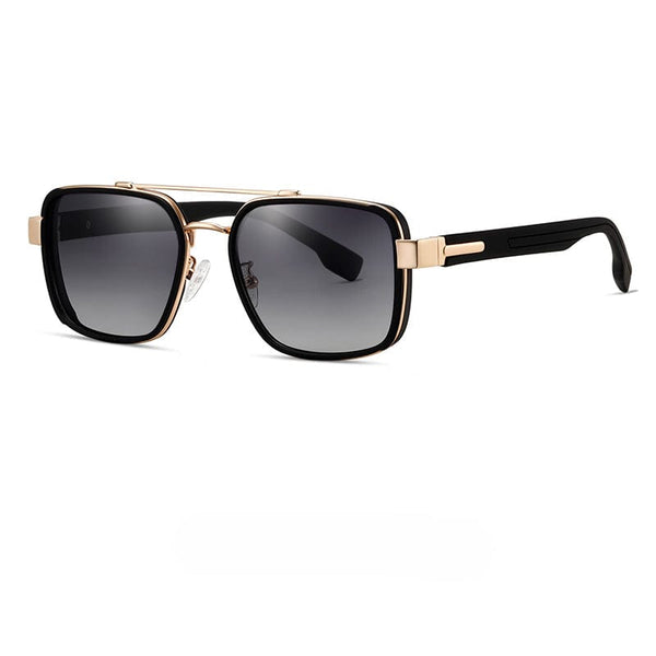 S15106 BOLD MERIDIAN HD Polarized Sunglasses for Men - UV400 Protection, Stainless Steel Frame