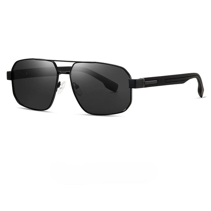 S15107 TACTICAL EDGE HD Polarized Sunglasses for Men - UV400 Protection, Stainless Steel Frame - THE MEN THING