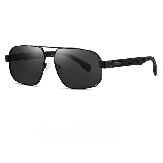 S15107 TACTICAL EDGE HD Polarized Sunglasses for Men - UV400 Protection, Stainless Steel Frame - THE MEN THING