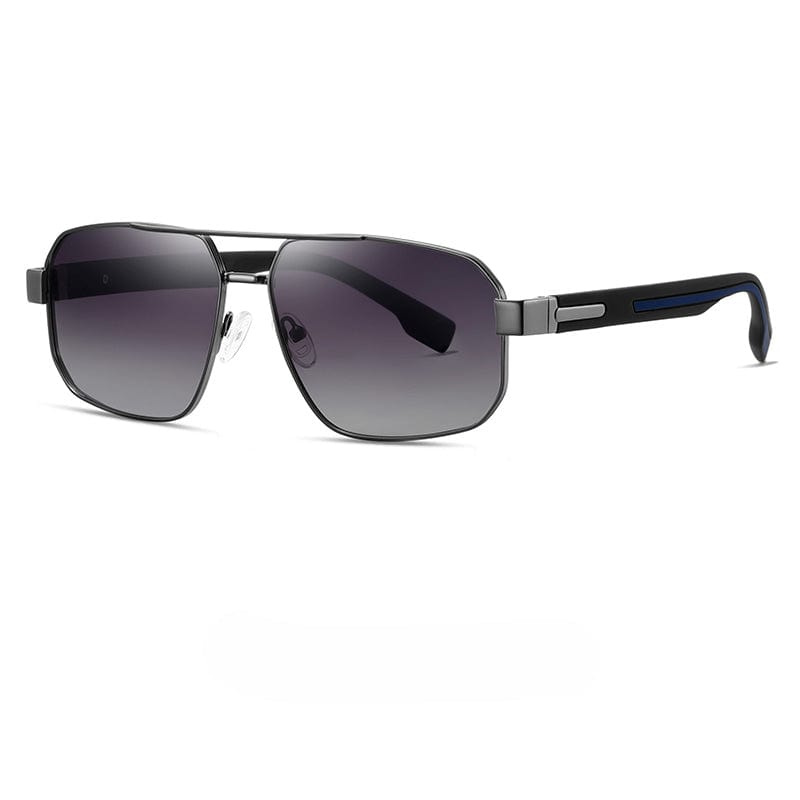 S15107 TACTICAL EDGE HD Polarized Sunglasses for Men - UV400 Protection, Stainless Steel Frame - THE MEN THING
