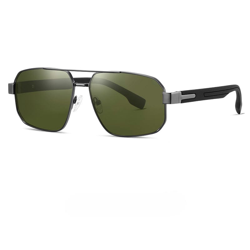 S15107 TACTICAL EDGE HD Polarized Sunglasses for Men - UV400 Protection, Stainless Steel Frame - THE MEN THING