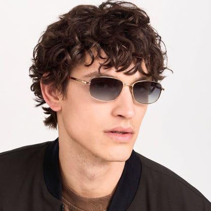 S15108 GRIDLINE SERIES HD Polarized Sunglasses for Men - UV400 Protection, Stainless Steel Frame - THE MEN THING