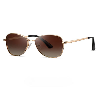 S15110 BRONZE WHIRL HD Polarized Sunglasses for Men - UV400 Protection, Stainless Steel Frame - THE MEN THING