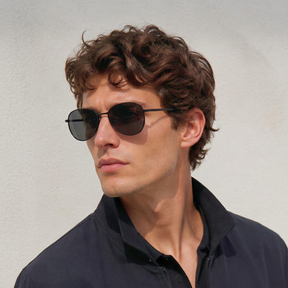 S15110 BRONZE WHIRL HD Polarized Sunglasses for Men - UV400 Protection, Stainless Steel Frame - THE MEN THING