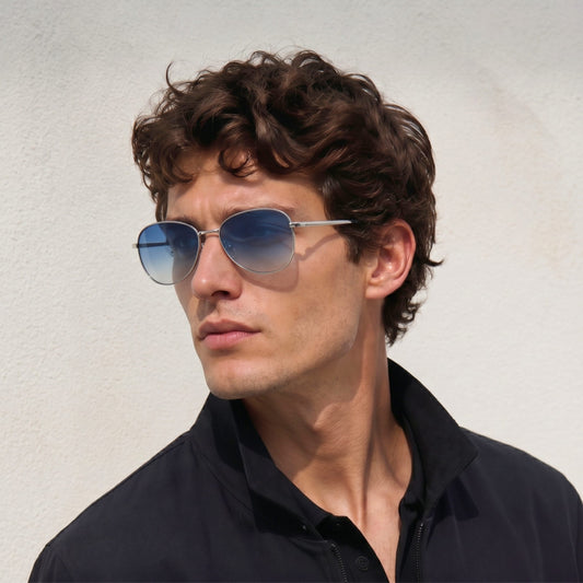 S15110 BRONZE WHIRL HD Polarized Sunglasses for Men - UV400 Protection, Stainless Steel Frame - THE MEN THING