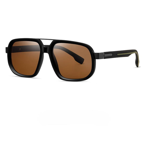 S15113 SAVANNA LUXE HD Polarized Sunglasses for Men - UV400 Protection, Stainless Steel Frame