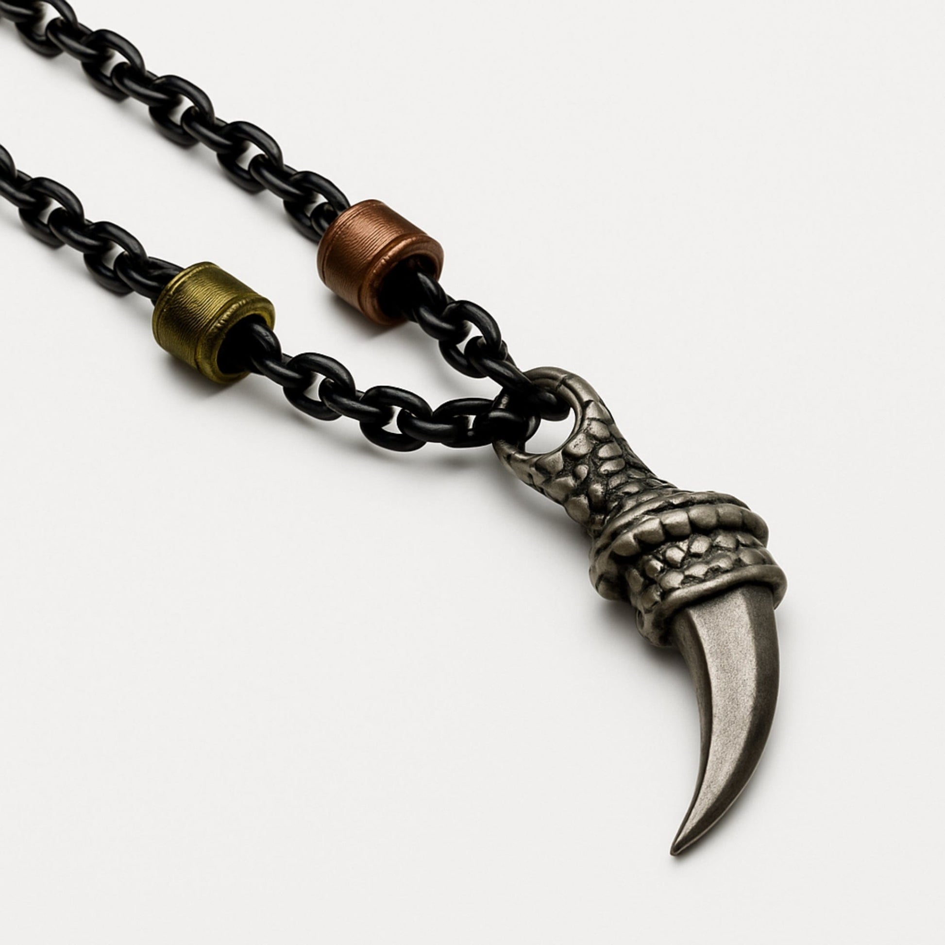 SAVAGE CLAW - Pure Titanium Steel Pendant with 23inch Chain for Men & Boys - THE MEN THING