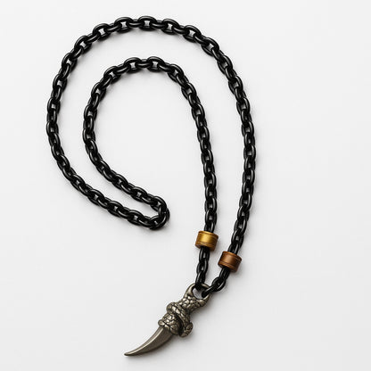SAVAGE CLAW - Pure Titanium Steel Pendant with 23inch Chain for Men & Boys - THE MEN THING