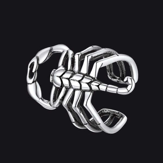 SCORPION STINGER - Non Piercing Earring – Pure Stainless Steel for Men and Boys (2 Pcs) - THE MEN THING