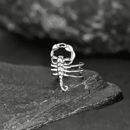 SCORPION STINGER - Non Piercing Earring – Pure Stainless Steel for Men and Boys (2 Pcs) - THE MEN THING
